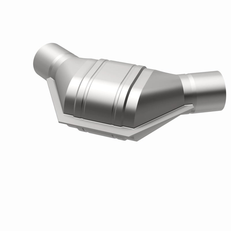 MagnaFlow Universal Catalytic Converter 2.00in Angled In/Out Frnt CA