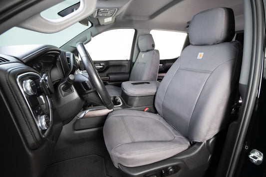 Covercraft 04-08 Ford F-150 XLT Carhartt PrecisionFit Custom Front Row Seat Covers - Gravel