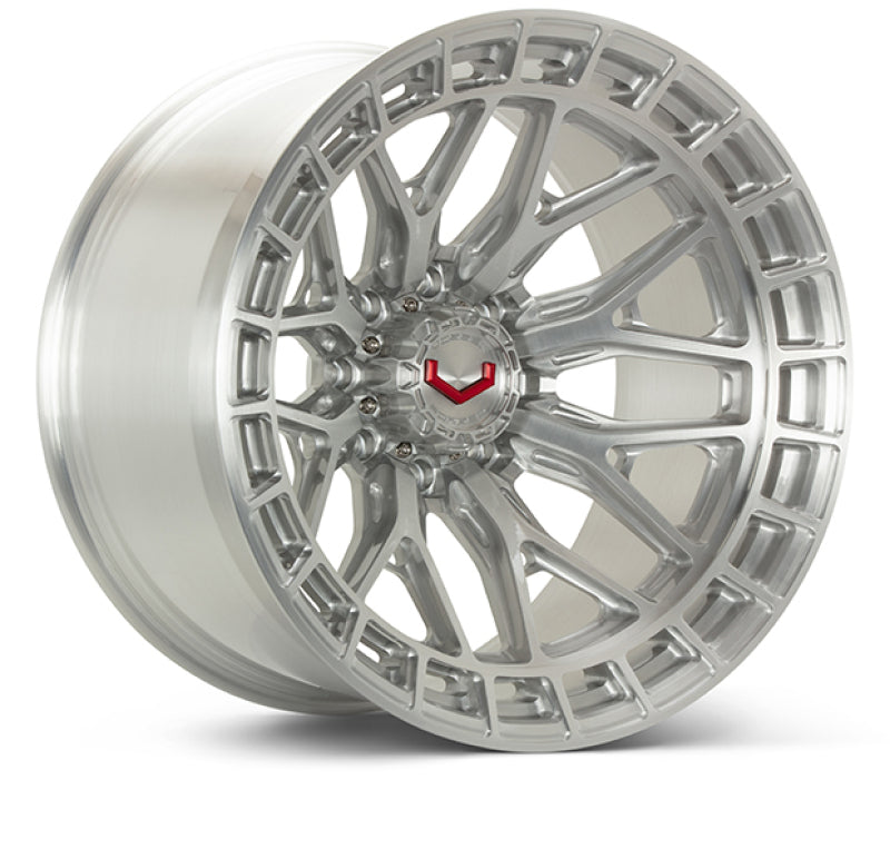 Vossen LCX-02 24x14 - 8x165.1 - ET75 - Mega Deep - 125.1 - Brushed Gloss Clear Wheel