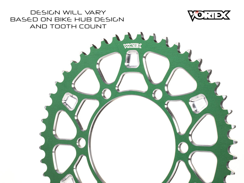 Vortex Racing V4 41 Tooth 520 Rear Sprocket - Green