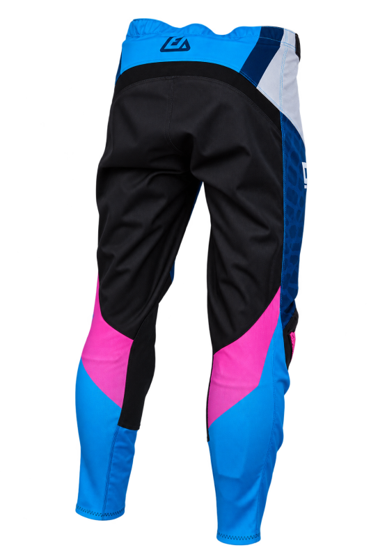 Answer  Syncron Raceday Pants Dark Blue/Cyan/Grey/Purple Youth Size - 20