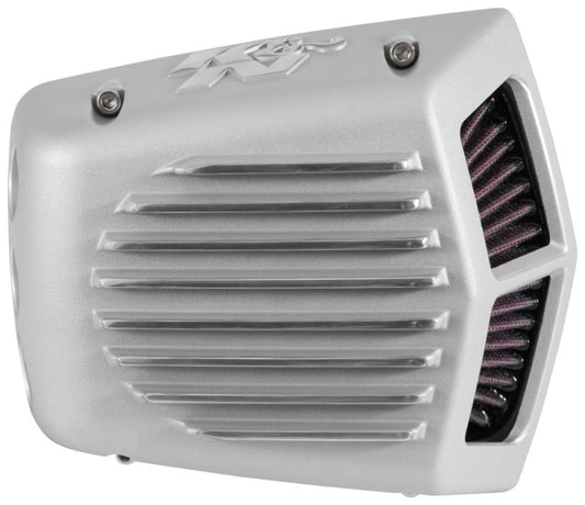 K&N Street Metal Intake System - Shaker Touring 2017 Silver Intake System-Harley-Davidson