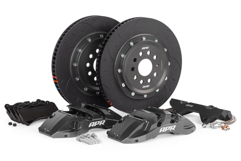 APR 22-26 Audi RS3 370x34mm 6-Piston Big Brake Kit (8Y RS3) - Front - Grey