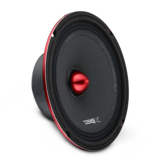 DS18 8in 250 Watts RMS 4ohm Mid-Range Bullet Shallow