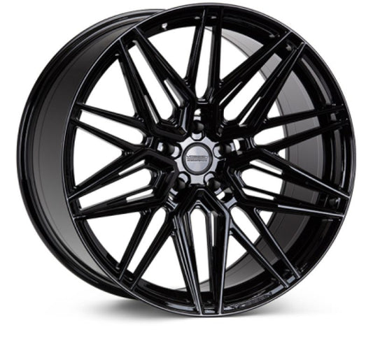 Vossen HF-7 21x10 / 5x120 / ET32 / 72.56 / Deep - Gloss Black Wheel
