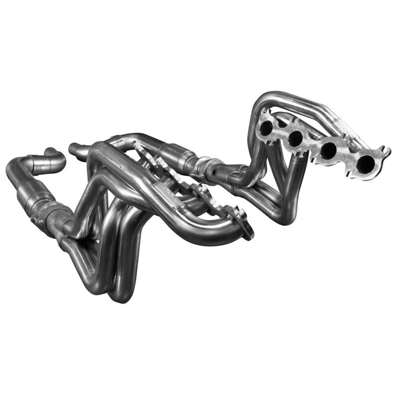 Kooks Ford 2024 Mustang GT/D.H. 5.0L. 2in. Stainless Headers & GREEN Catted Conn. Kit