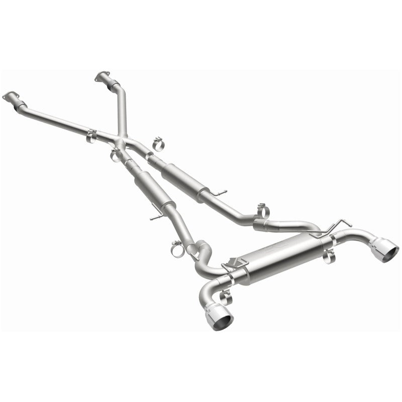MagnaFlow Cat-Back 09-17 Nissan 370Z V6 3.7L Street Series SS 2.25in Dual Split Rear Exit Exhaust