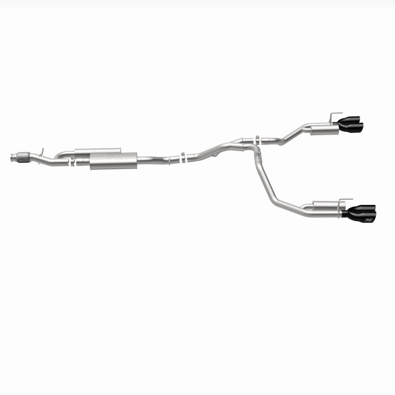 MagnaFlow 2021 Chevrolet Tahoe V8 5.3L Street Series Cat-Back Exhaust - Black Chrome Tips