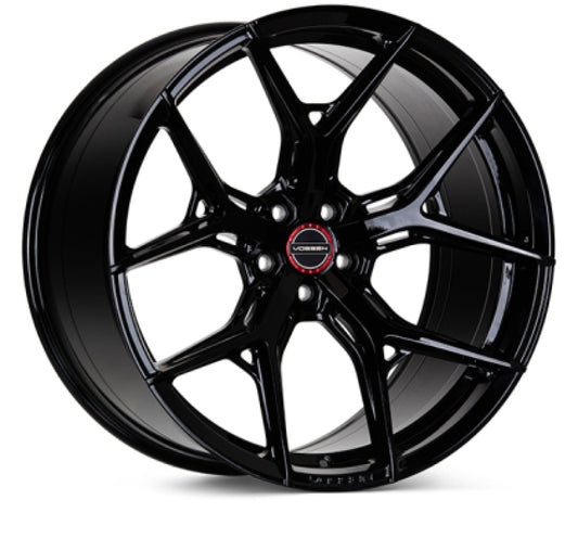 Vossen HF5 - 19x10 - ET28 - 5x114.3 - 64.1 - DEEP - GB - Gloss Black Wheel