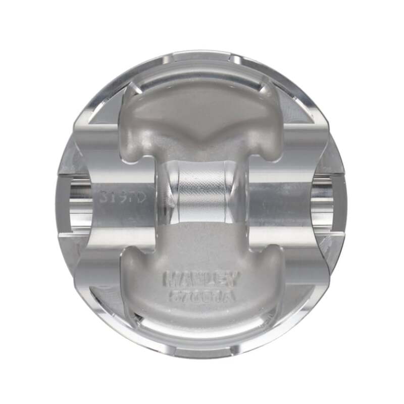 Manley Chevrolet Small Block Piston Set - 4.155in Bore 1.000in CH, 4.00 CC