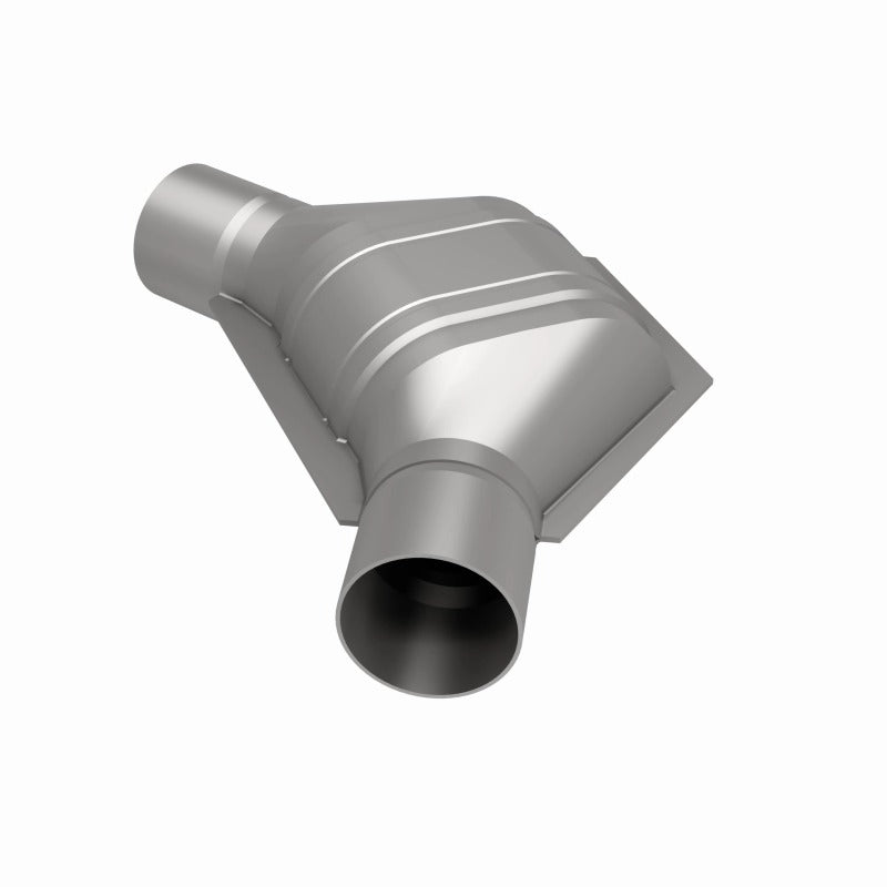 MagnaFlow Universal Catalytic Converter 2 inch Angled O/O PC2 Front