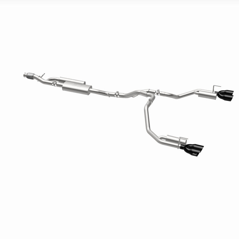 MagnaFlow 2021 Chevrolet Tahoe V8 5.3L Street Series Cat-Back Exhaust - Black Chrome Tips