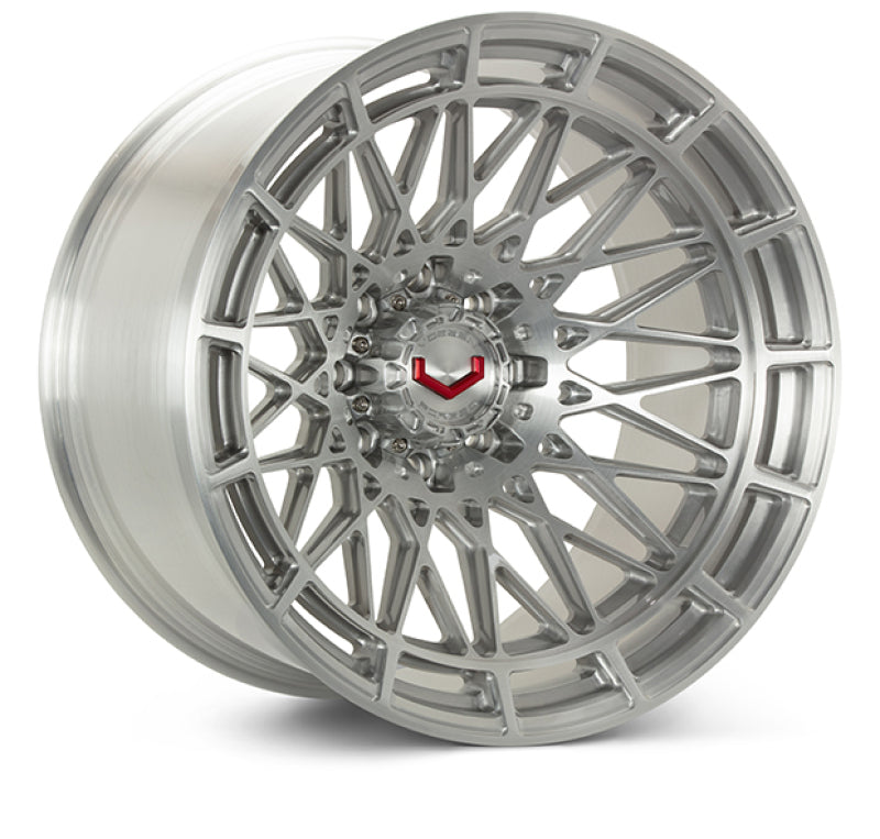 Vossen LCX-03 24x10 - 8x165.1 - ET+15 - Deep - 125.1 - Brushed Gloss Clear Wheel