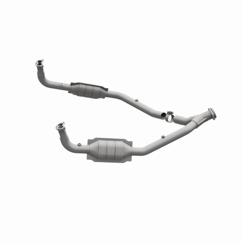 MagnaFlow DF Cat. Conv 97 Land Rover Defender 90 4.0L Y-Pipe Assy / 96-99 Discovery 4.0L Y-Pipe Assy