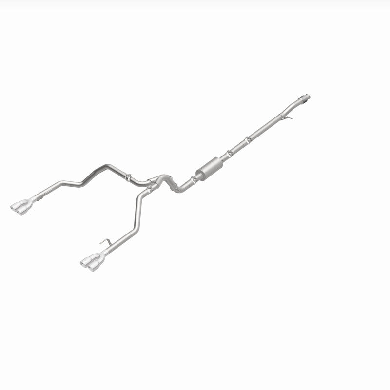 MagnaFlow 2019 Chevy Silverado 1500 V8 5.3L Street Series Quad Split Rear Exhaust w/ Polished Tips
