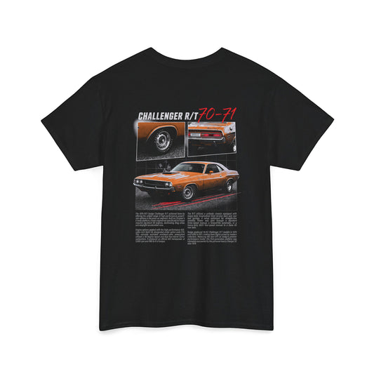 1970-1971 Dodge Challenger R/T - Hemi Orange Cotton T-Shirt