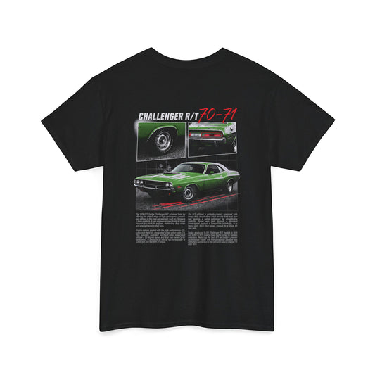 1970-1971 Dodge Challenger R/T - Sassy Grass Green Cotton T-Shirt