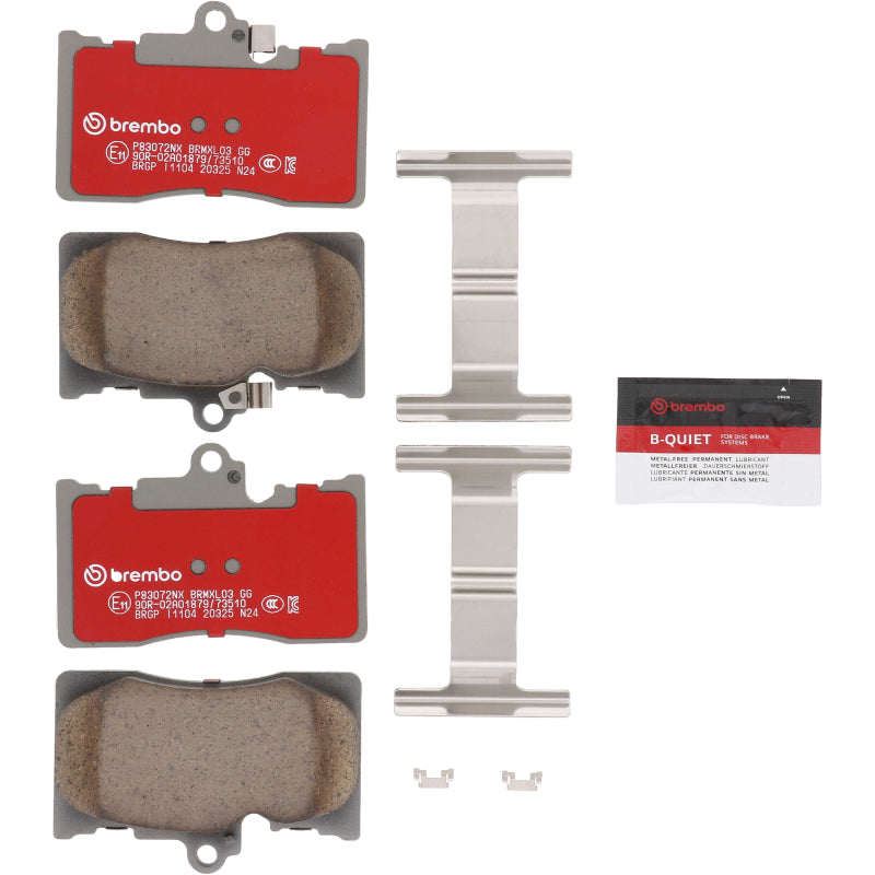 Brembo 2011+ Lexus GS (L1) / 2009+ Lexus IS C (GSE2) Xtra Ceramic Brake Pad - Front