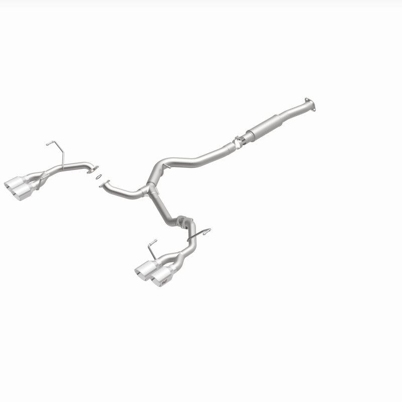 MagnaFlow SYS Cat-Back 15-17 Subaru WRX Sti 2.5L Polished 3in Tips