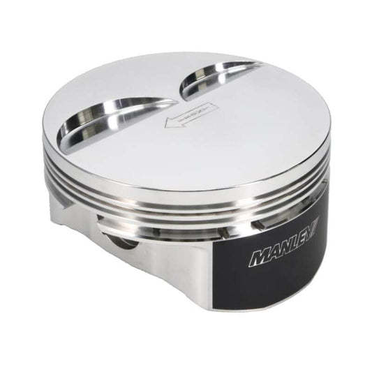 Manley Chevrolet LS Piston Set - 4.080in Bore 1.115in CH, -4.00 CC