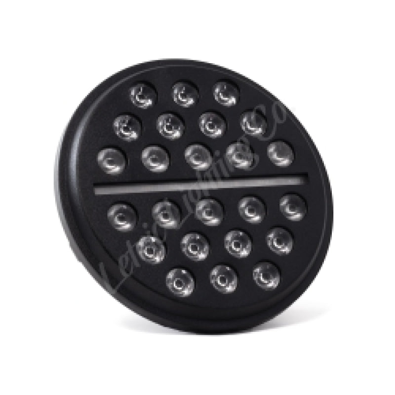 Letric Lighting 7in LED Black Buck-Shot Style Multi-Mini Headlight