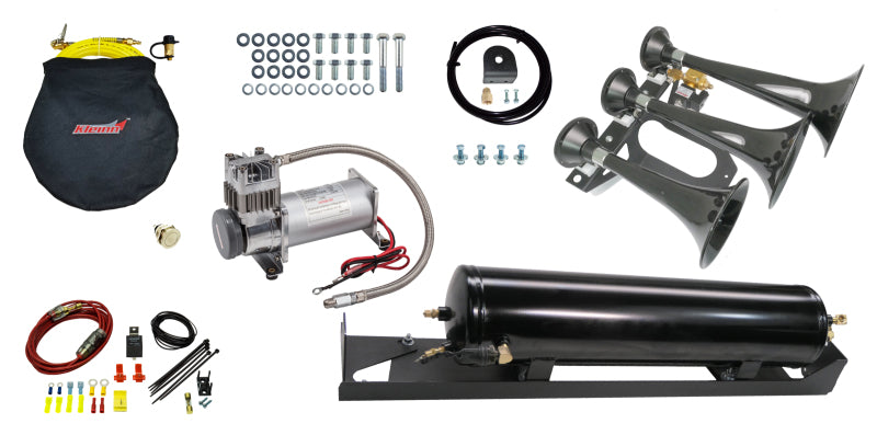 Kleinn 17-26 Ford F-250/ F-350/ F-450 Onboard Air System w/ Model 230 Horns