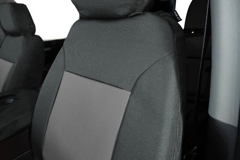 Covercraft 19-24 Dodge Ram Endura PrecisionFit Custom Front Row Seat Covers - Charcoal/Silver