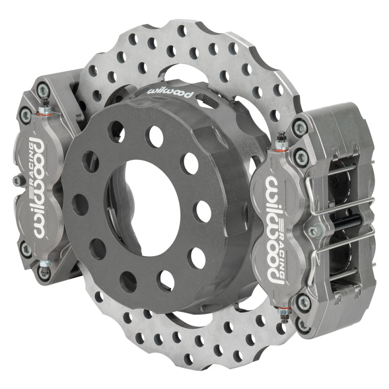 Wilwood Lamb/MW Dynapro SA Lug Drive Dynamic Dual Rear Drag Brake Kit - 2.81 Offset/.68 Stud