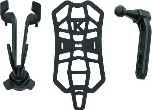Kuryakyn Free-Flex Device Holder Perch Mount Black