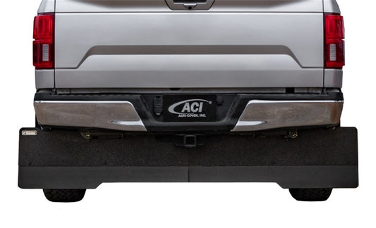 Access Rockstar 2023+ Ford F-250/350 Full Width Tow Flap/w Heat Shield & Adj Rubber - Black Urethane