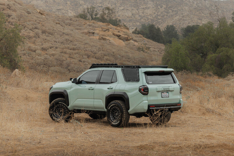DV8 Offroad 25-26 Toyota 4Runner Exterior Window Molle for DV8 Offroad Roof Rack - Driver