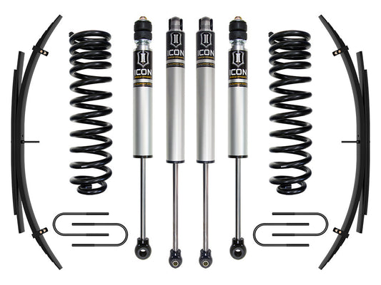 ICON 08-10 Ford F250/F350 2.5in Stage 1 Suspension System w/ Expansion Packs