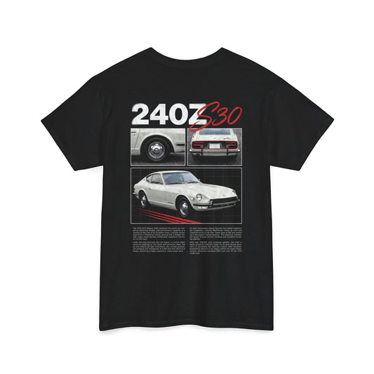 1970-1973 Datsun 240Z - White 904 Cotton T-Shirt