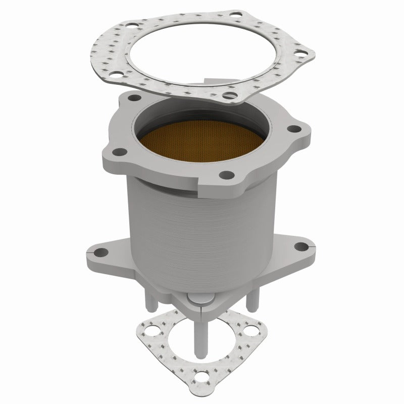 MagnaFlow Direct Fit Catalytic Converter 98 Mazda Protege Front