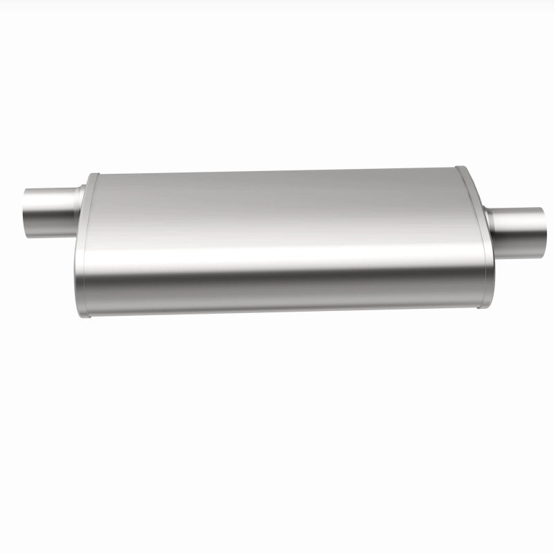 MagnaFlow Muffler Trb SS 4X9 18 2.5/2.5