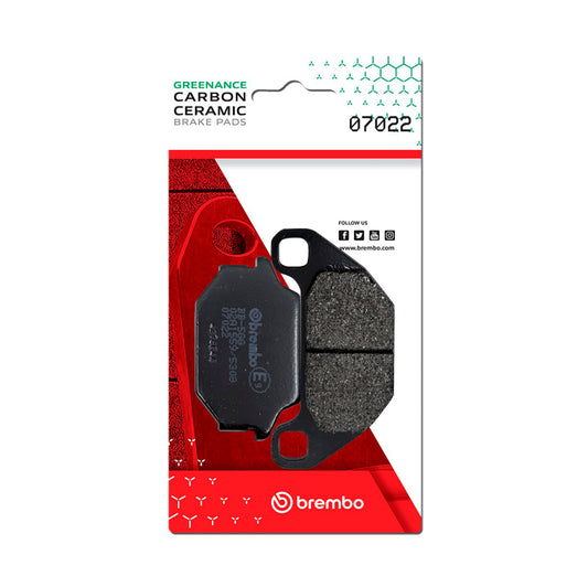 Brembo KYMCO Agility/KYMCO People/KYMCO Super/SYM Hd/SYM Joyride Carbon Ceramic Brake Pad - Front