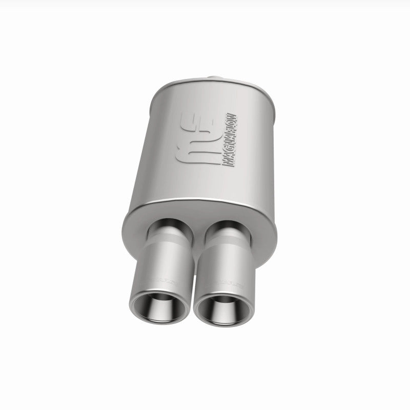 MagnaFlow Muffler W/Tip Mag SS 14X5X8 2.25/3