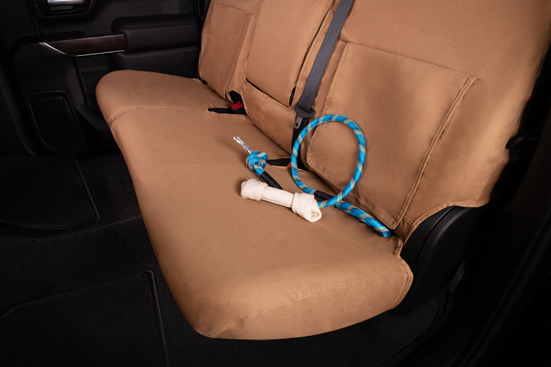 Covercraft 23-24 Toyota Sequoia Polycotton SeatSaver Custom Third Row Seat Covers - Tan