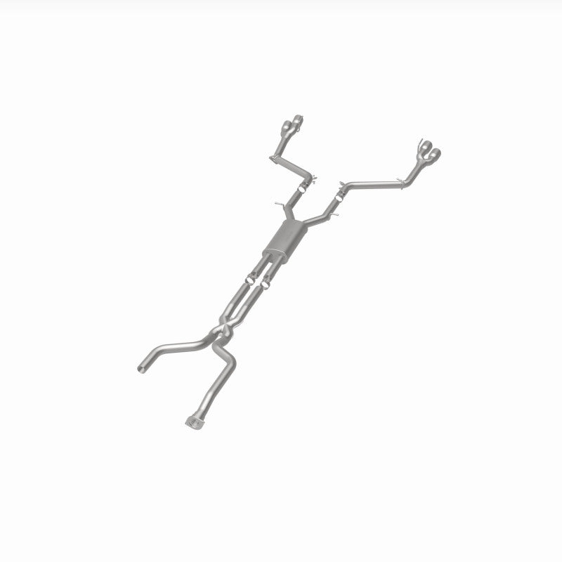 MagnaFlow CatBack 16-19 Cadillac CT6 V6 3.0L Street Series 2.5in Pipe Dia Polished Tips