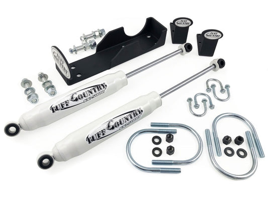 Tuff Country 08-12 Dodge Ram 3500 4wd Dual Steering Stabilizer (In-Line Style)