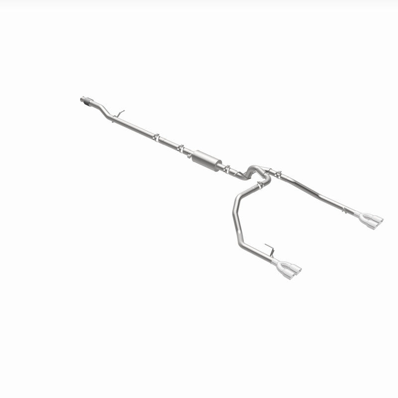 MagnaFlow 2019 Chevy Silverado 1500 V8 5.3L Street Series Quad Split Rear Exhaust w/ Polished Tips