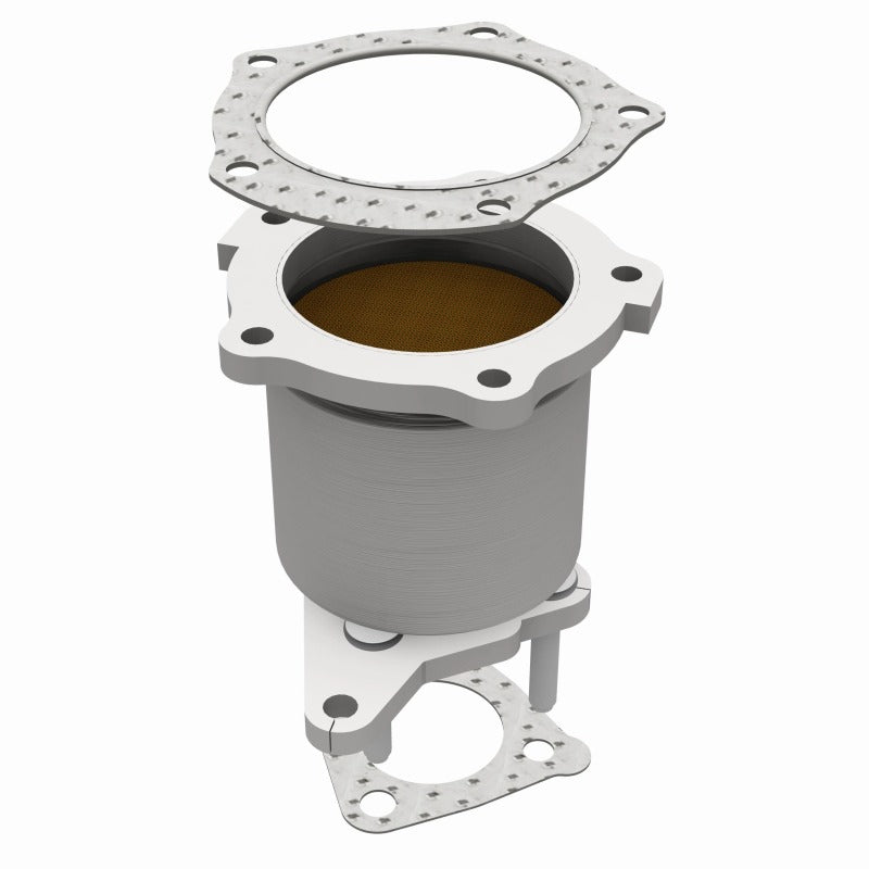 MagnaFlow Direct Fit Catalytic Converter 98 Mazda Protege Front