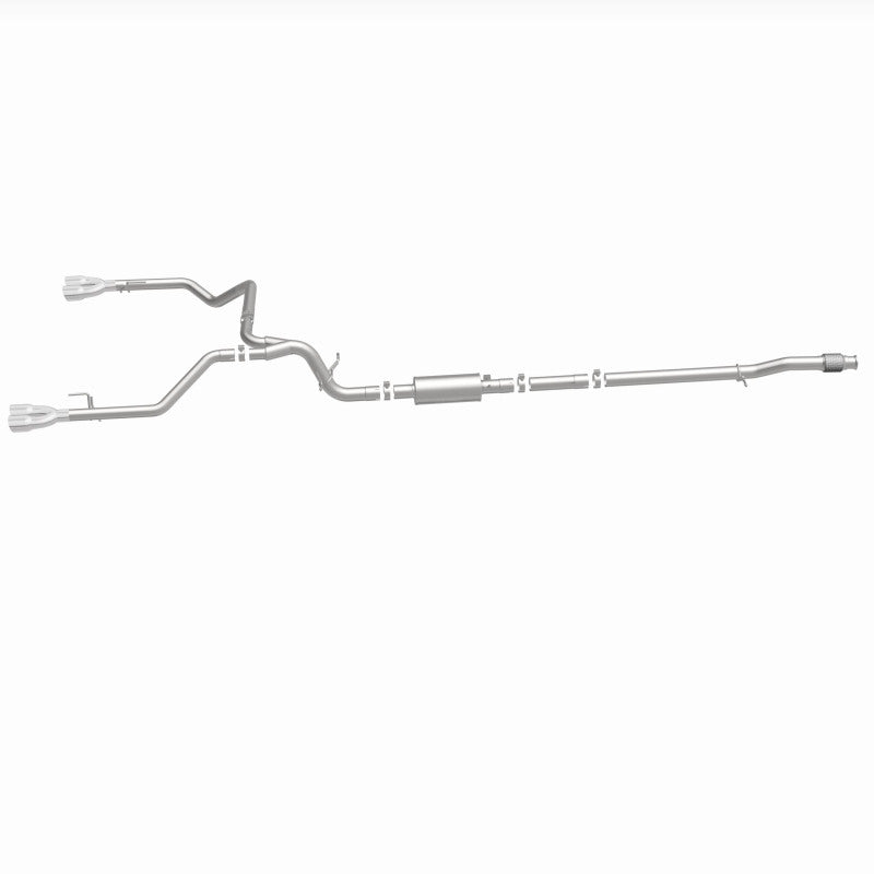 MagnaFlow 2019 Chevy Silverado 1500 V8 5.3L Street Series Quad Split Rear Exhaust w/ Polished Tips
