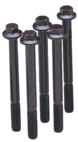 ARP 1/4-28 x 2.750 hex black oxide bolts