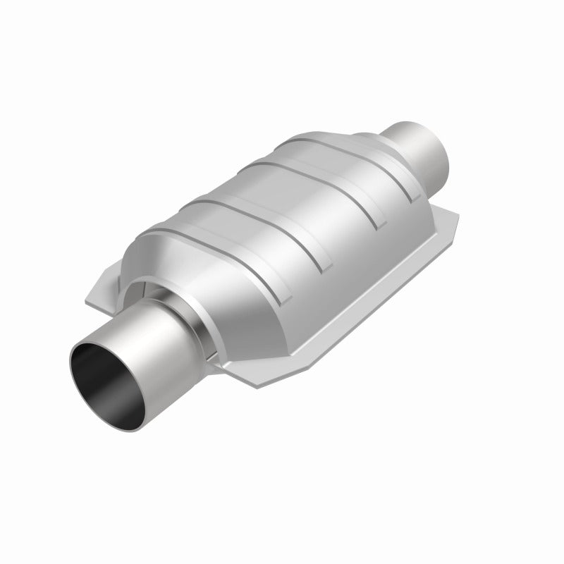 MagnaFlow Universal Catalytic Converter 2.5inch Inlet/Outlet Center/Center Oval (California OBDII)
