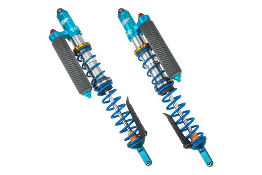 King Shocks Can Am Maverick R 3.0 Rear Coilover w/ Adj & Finned Res. Mid-Port Swivel