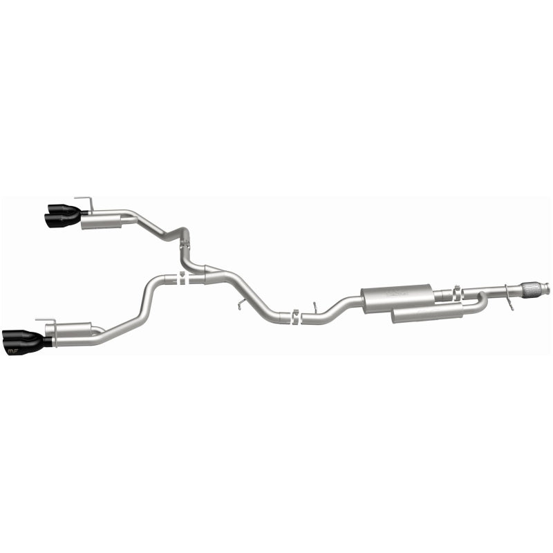 MagnaFlow 2021 Chevrolet Tahoe V8 5.3L Street Series Cat-Back Exhaust - Black Chrome Tips