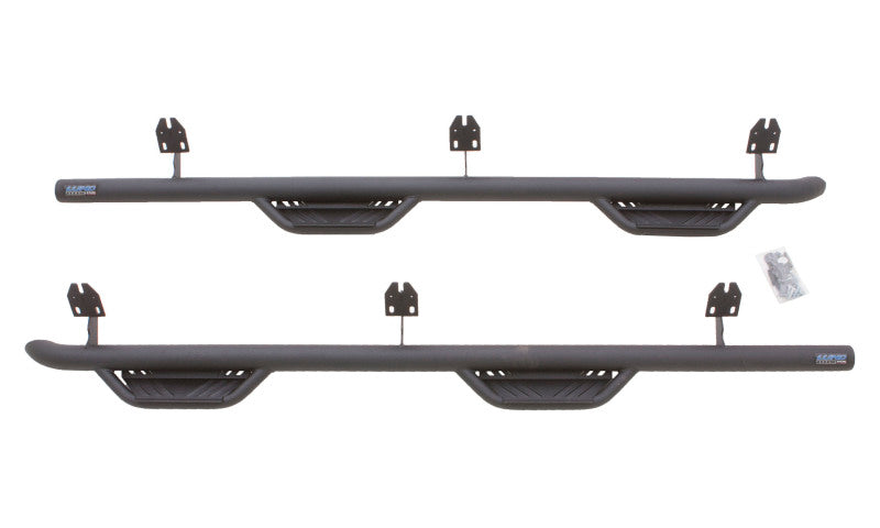 Lund 2019 Chevrolet Silverado 1500 Crew Cab Terrain HX Step Nerf Bars - Black