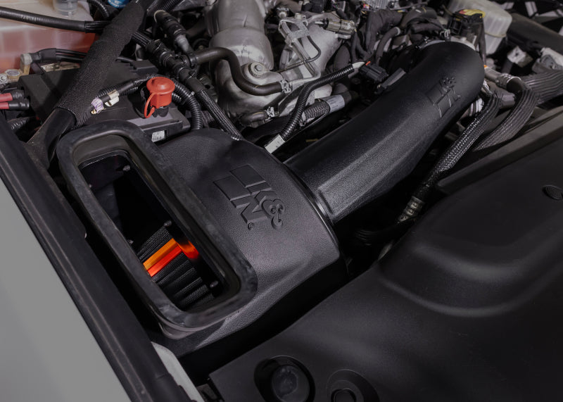 K&N 17-19 GM Heavy Duty 6.6L Diesel NextGen Dry Flow Cold Air Intake