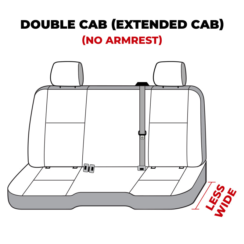 Covercraft 14 Chevrolet Silverado Carhartt SeatSaver Custom Second Row Seat Covers - Brown